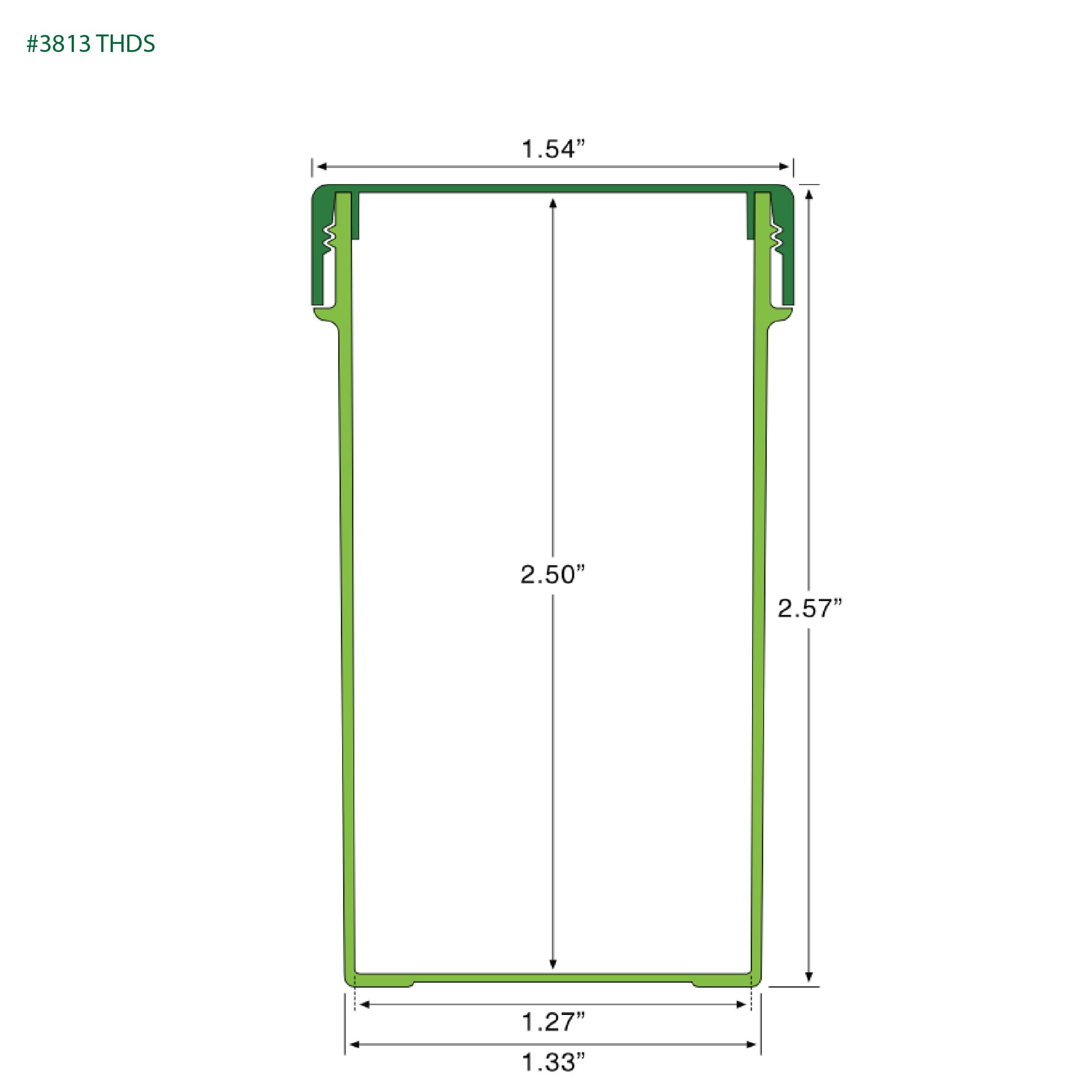 EP-3813 BioMax™ Plant-Based Containers –  Jar and Cap  - 2500 Quantity