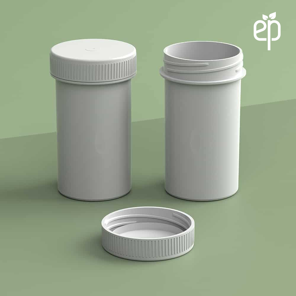 EP-3813 BioMax™ Plant-Based Containers –  Jar and Cap  - 2500 Quantity