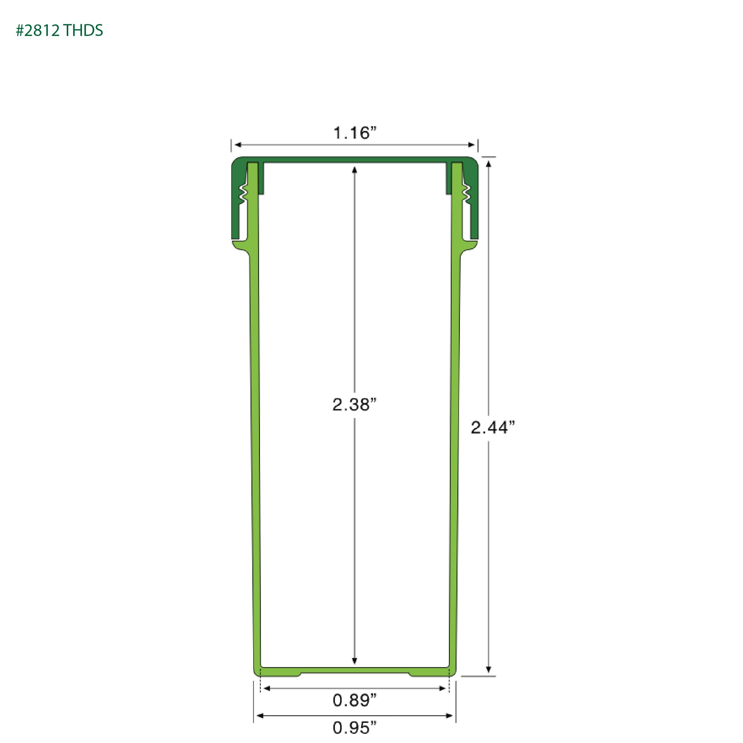 EP-2812 BioMax™ Plant-Based Containers –  Jar and Cap  - 2500 Quantity