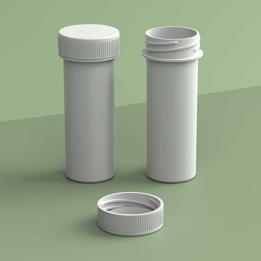 EP-2814 Plant-Based Screw Top Jar – Sustainable Container and Cap - 2500 Quantity