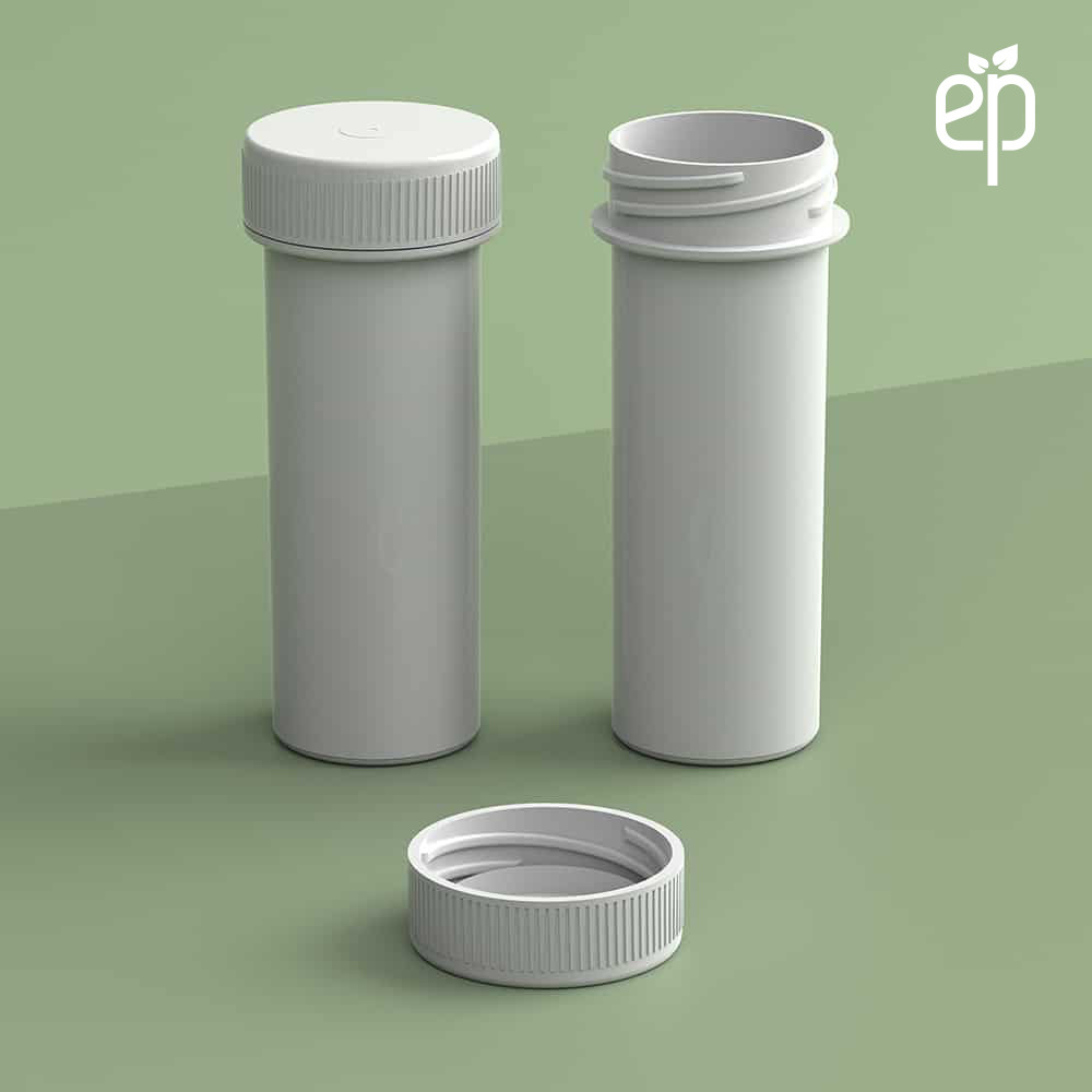 EP-2814 Plant-Based Screw Top Jar – Sustainable Container and Cap - 2500 Quantity