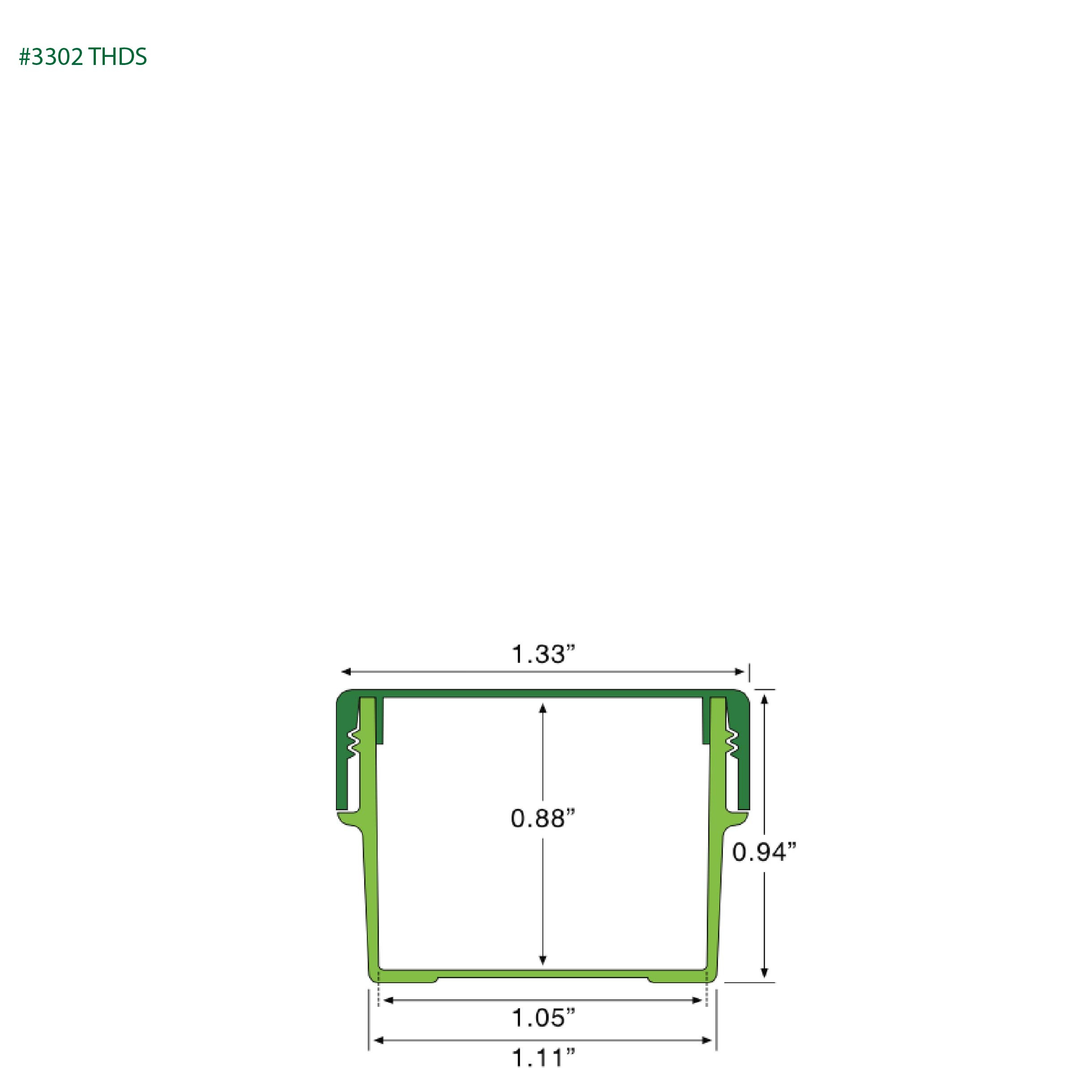 EP-3302 Plant-Based Screw Top Jar – Sustainable Container and Cap - 2500 Quantity