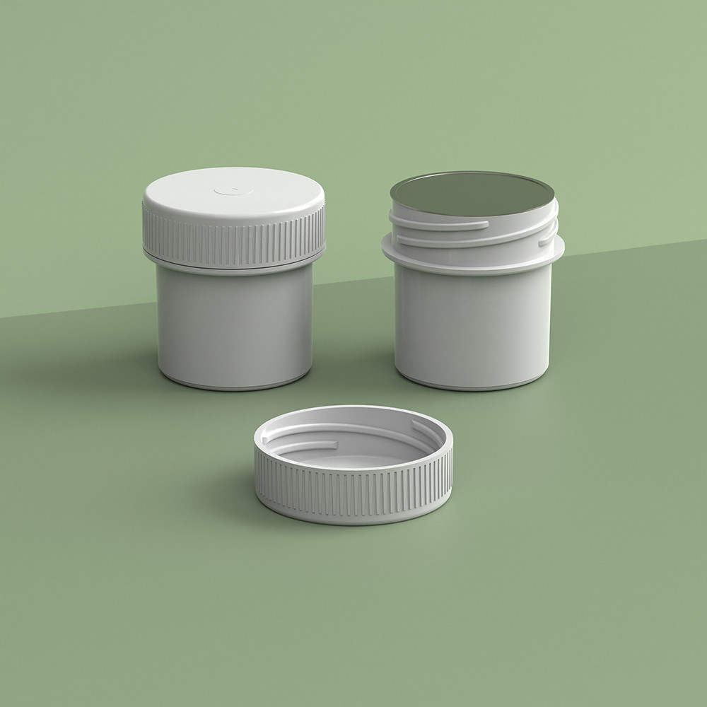EP-3304 Plant-Based Screw Top Jar – Sustainable Container and Cap - 2500 Quantity