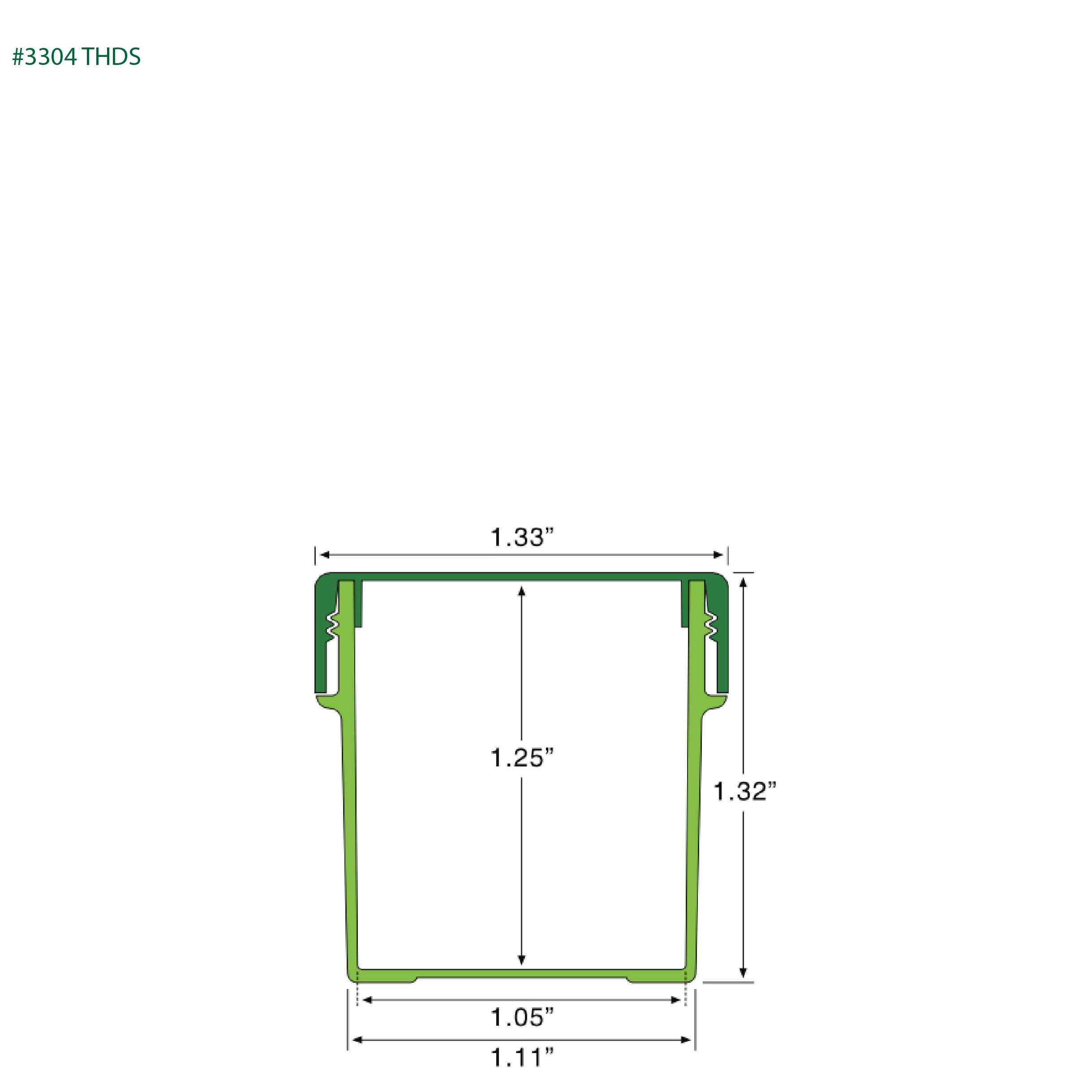 EP-3304 Plant-Based Screw Top Jar – Sustainable Container and Cap - 2500 Quantity