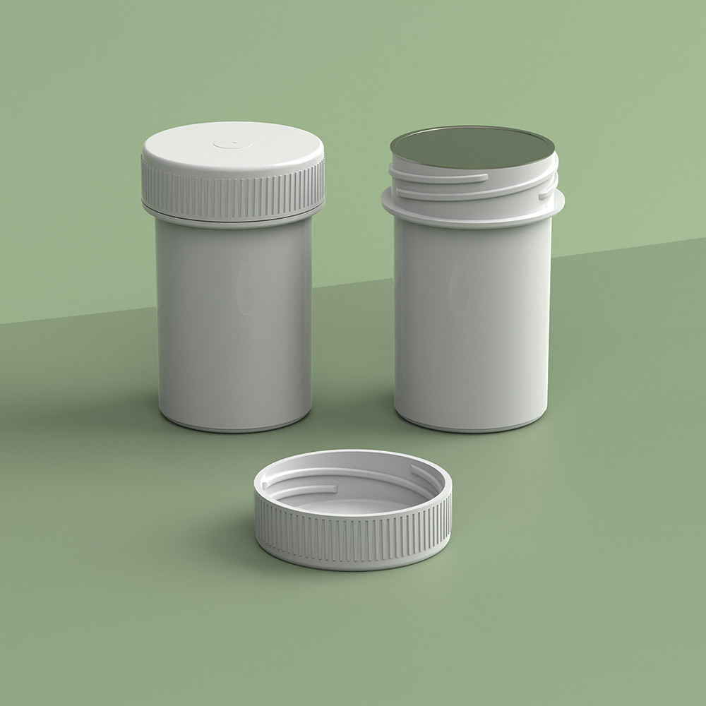 EP-3308 Plant-Based Screw Top Jar – Sustainable Container and Cap - 2500 Quantity