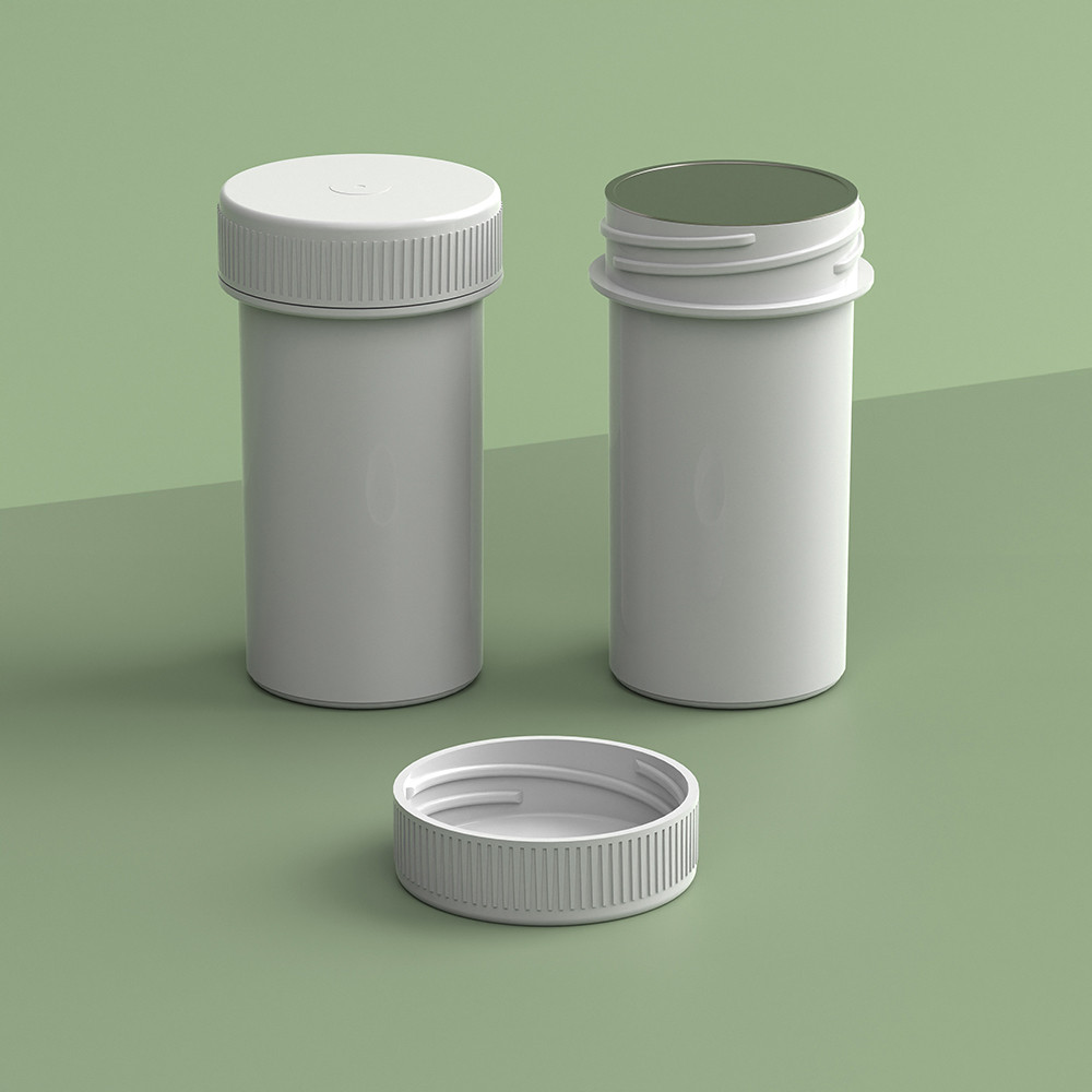 EP-3311 Plant-Based Screw Top Jar – Sustainable Container and Cap - 2500 Quantity