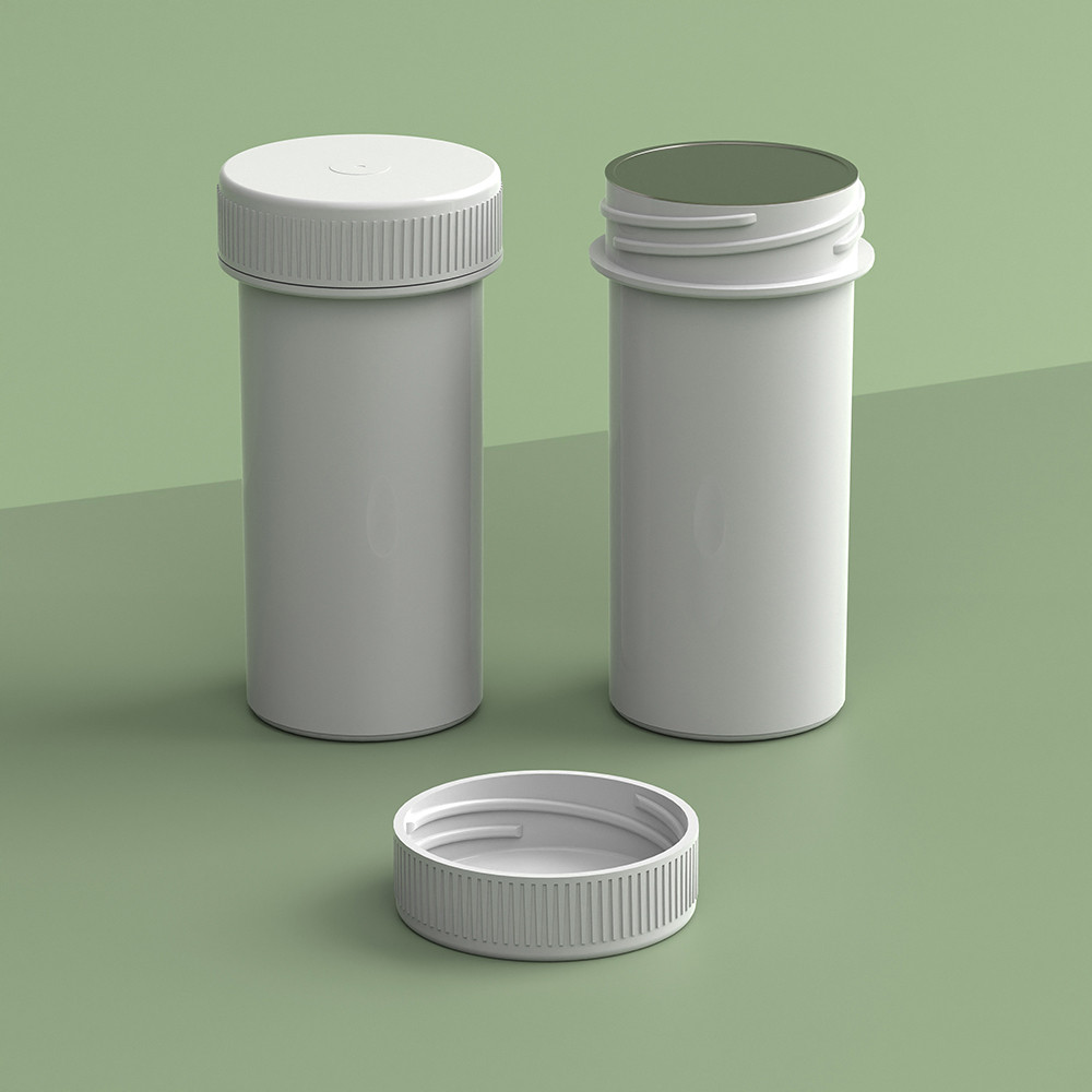 EP-3313 Plant-Based Screw Top Jar – Sustainable Container and Cap - 2500 Quantity