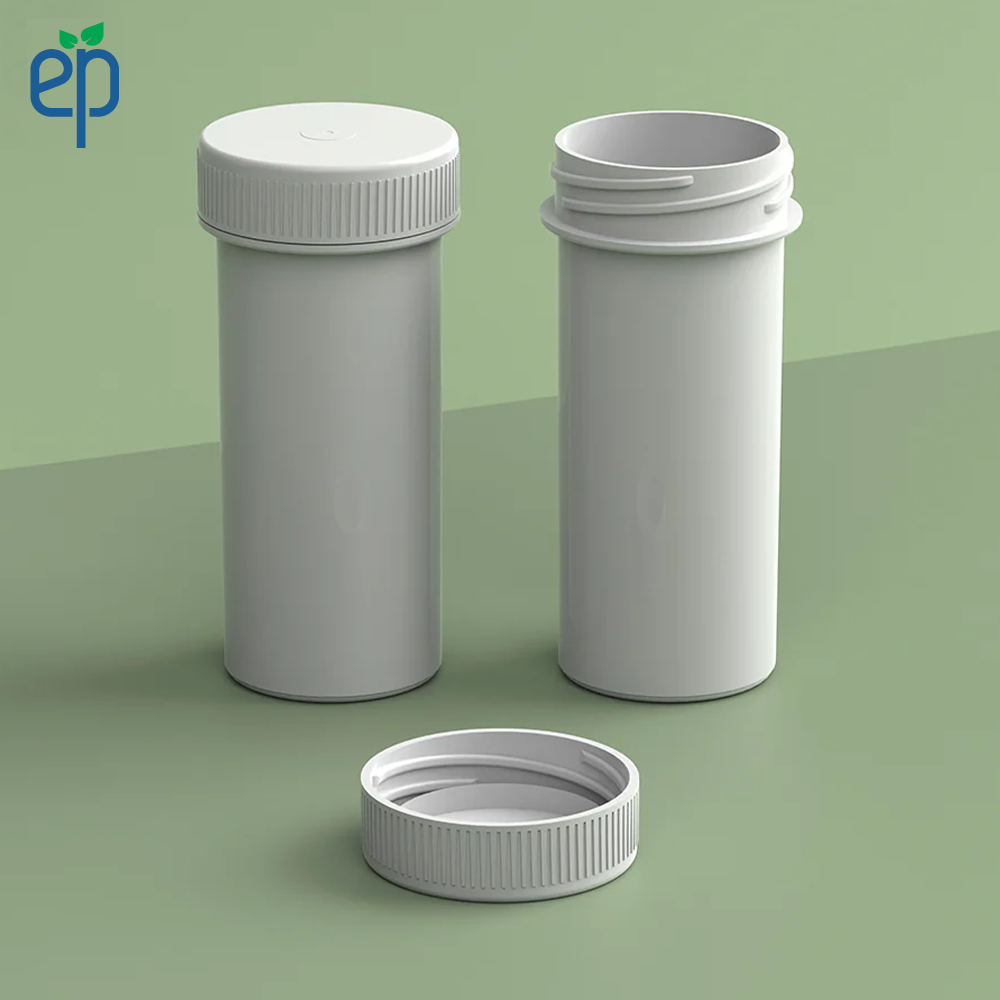 EP-3314 Plant-Based Screw Top Jar – Sustainable Container and Cap - 2500 Quantity