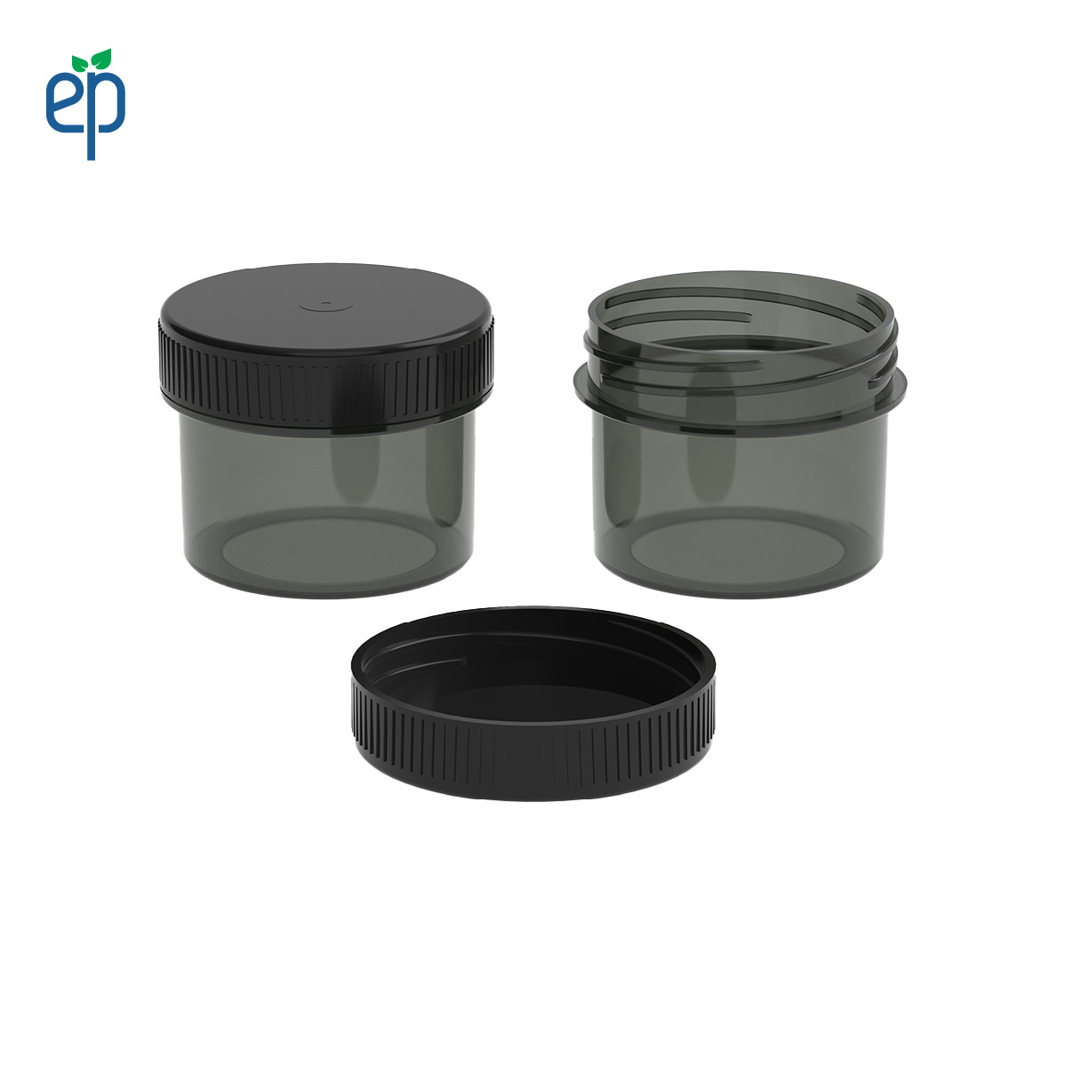 PP-4304 Small Threaded Screw Top Vials and Caps - 2500 Quantity