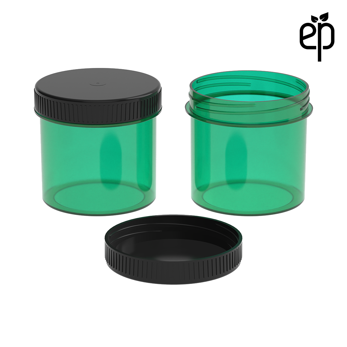 PP-5308 Small Threaded Screw Top Vials and Caps - 2500 Quantity