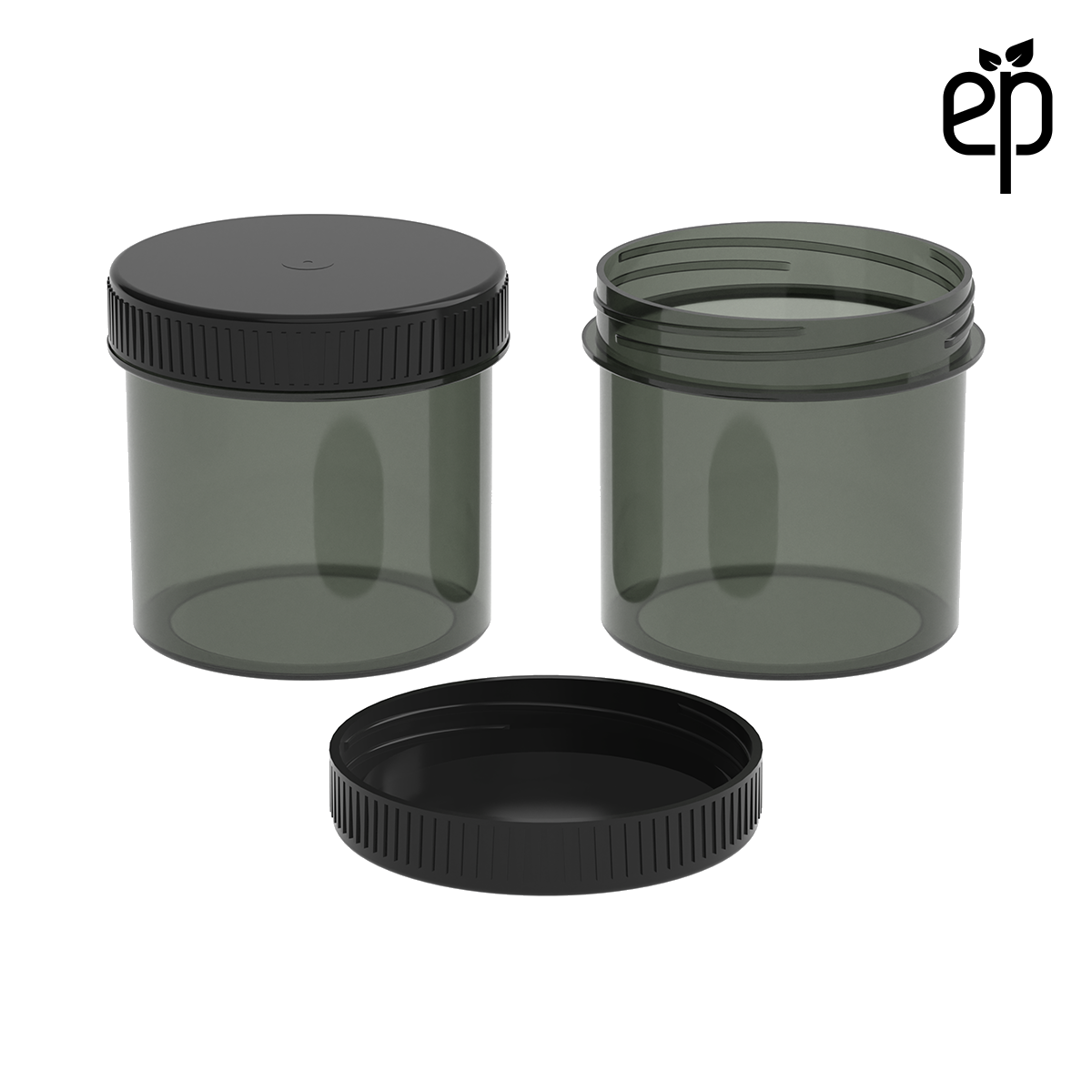 PP-5308 Small Threaded Screw Top Vials and Caps - 2500 Quantity