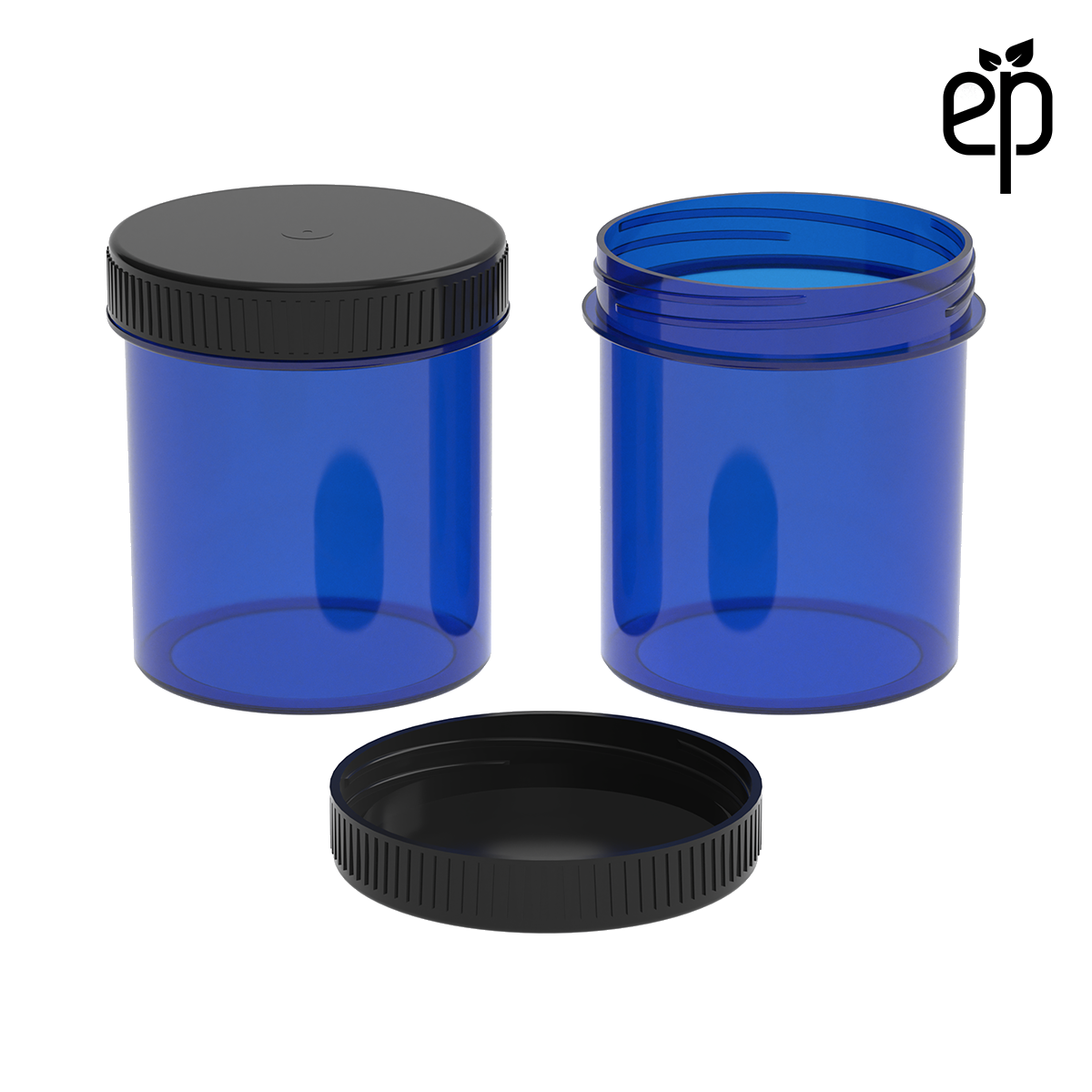 PP-5311 Small Threaded Screw Top Vials and Caps - 2500 Quantity