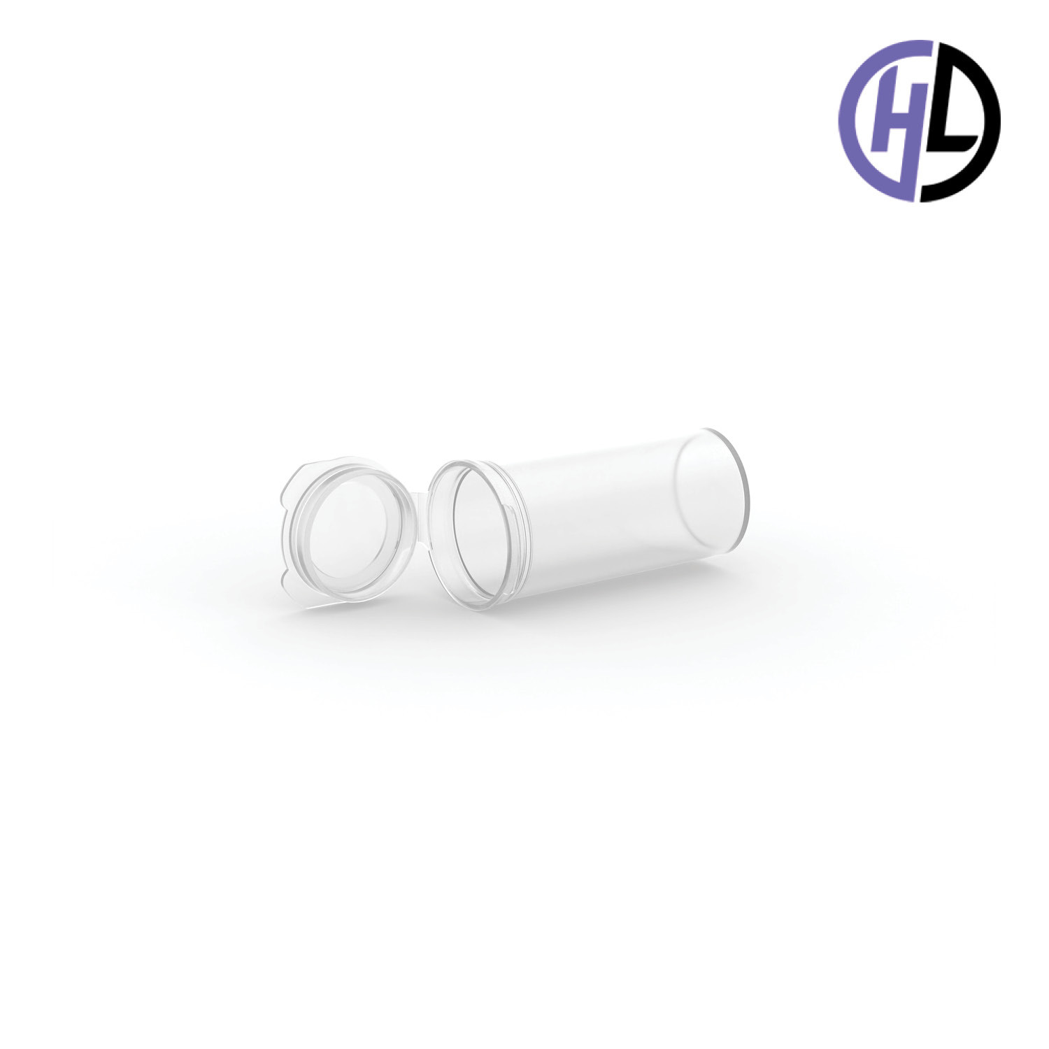 Hinged-Lid Containers – 3133 – Flip Top Vials – 31mm Diameter