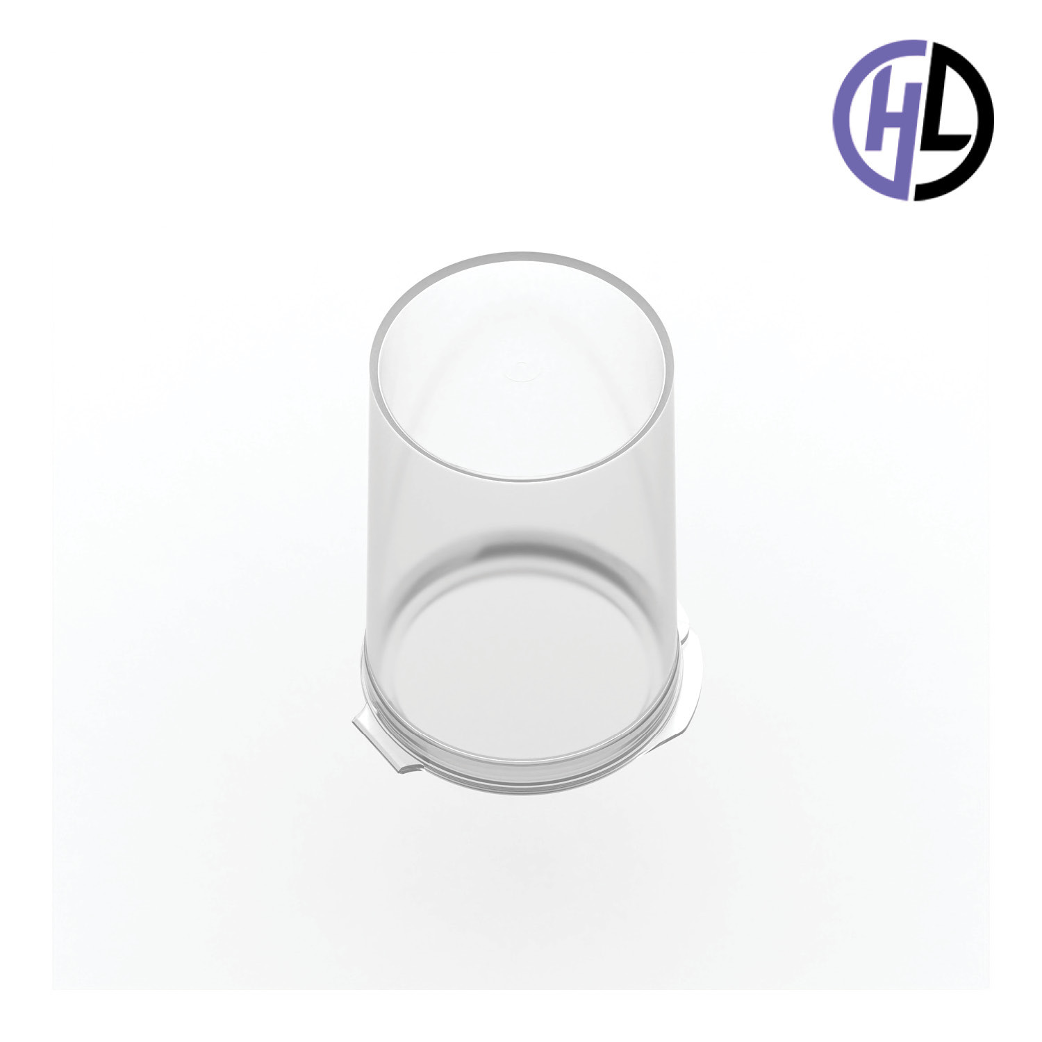 Hinged-Lid Containers – 5135 – Flip Top Vials – 53mm Diameter