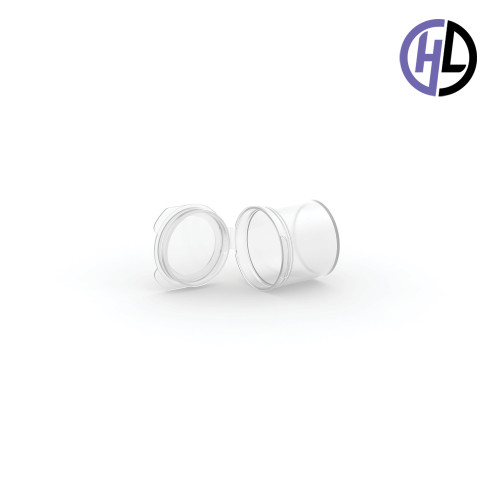 Hinged-Lid Containers – 3626 – Flip Top Vials – 37mm Diameter