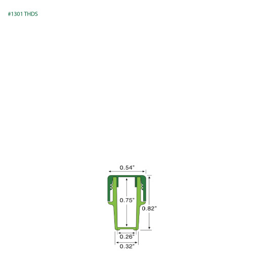 PP-1301 Small Threaded Screw Top Vials and Caps - 2500 Quantity