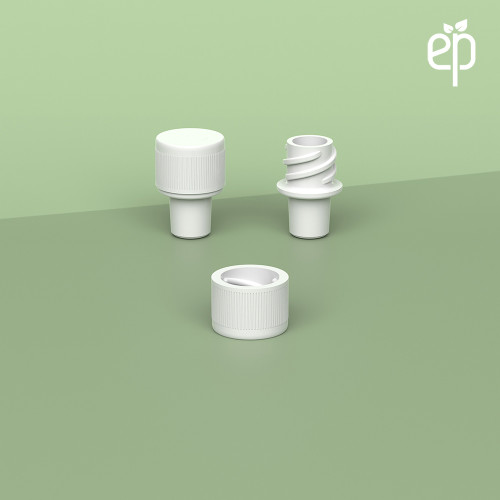 EP-1301 BioMax™ Plant-Based Containers – Jar and Cap - 2500 Quantity