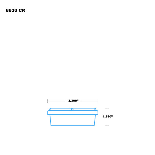 3.75oz (30 Dram) Child Resistant Container - 840 Qty.