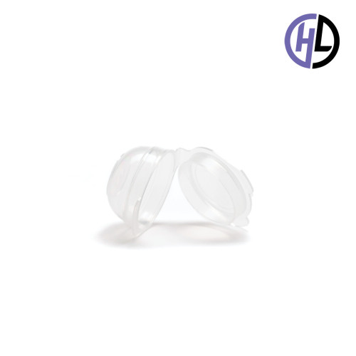 Hinged-Lid Cosmetic Sample Containers – 31mm Diameter – 1000 Qty.