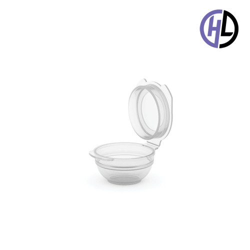 Hinged-Lid Cosmetic Sample Containers – 31mm Diameter – 1000 Qty.