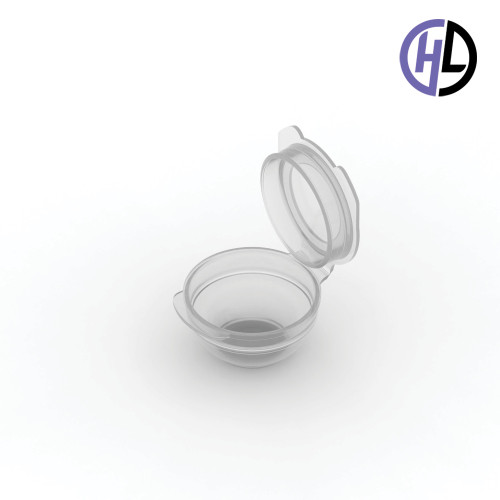 Hinged-Lid Cosmetic Sample Containers – 31mm Diameter – 1000 Qty.