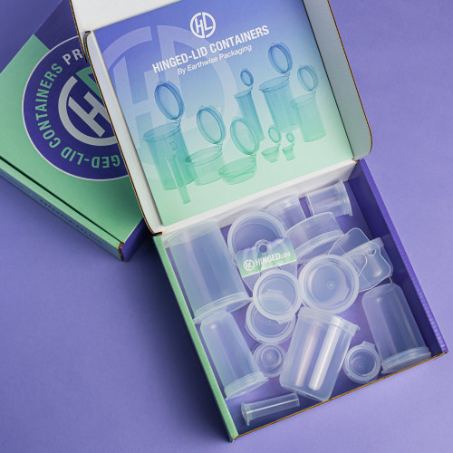 Earthwise Packaging Hinged-Lids Sample Box