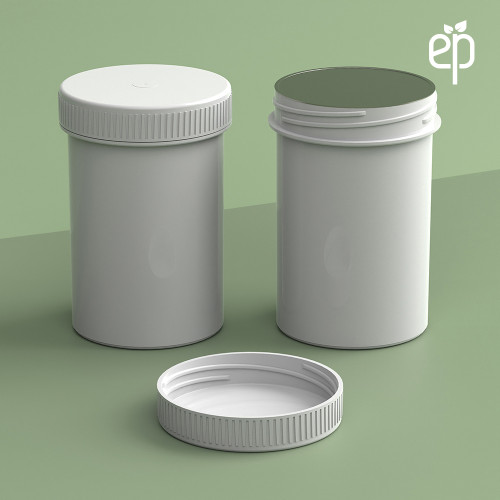 EP-4814 BioMax™ Plant-Based Containers –  Jar and Cap - 2500 Quantity