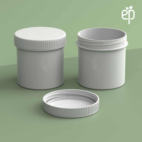 EP-5309 BioMax™ Plant-Based Containers –  Jar and Cap - 2500 Quantity