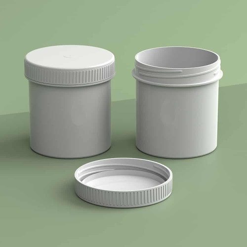 EP-5310 Plant-Based Screw Top Jar – Sustainable Container and Cap - 2500 Quantity