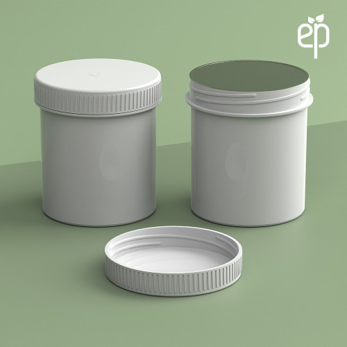 EP-5311 BioMax™ Plant-Based Containers –  Jar and Cap - 2500 Quantity