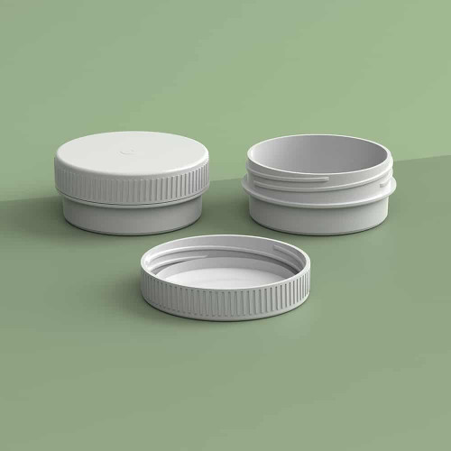EP-4801 BioMax™ Plant-Based Containers –  Jar and Cap - 2500 Quantity