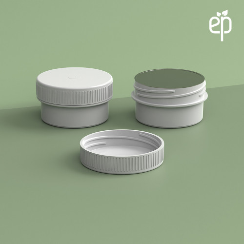 EP-4302 BioMax™ Plant-Based Containers –  Jar and Cap - 2500 Quantity