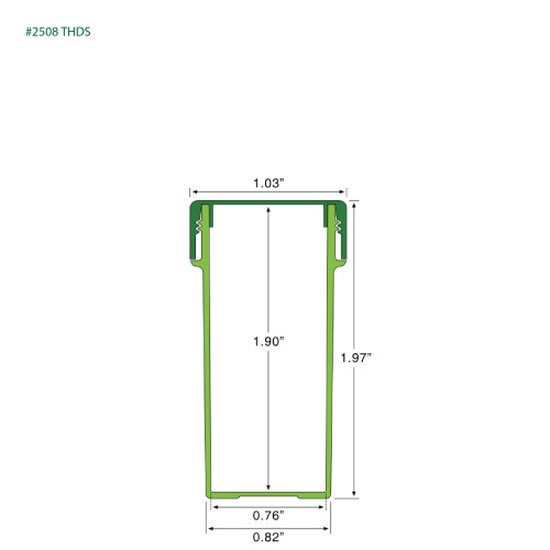 EP-2508 BioMax™ Plant-Based Containers –  Jar and Cap - 2500 Quantity