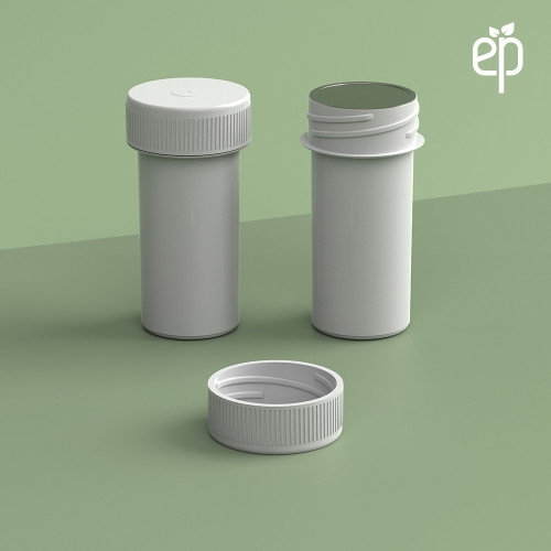 EP-2508 BioMax™ Plant-Based Containers –  Jar and Cap - 2500 Quantity