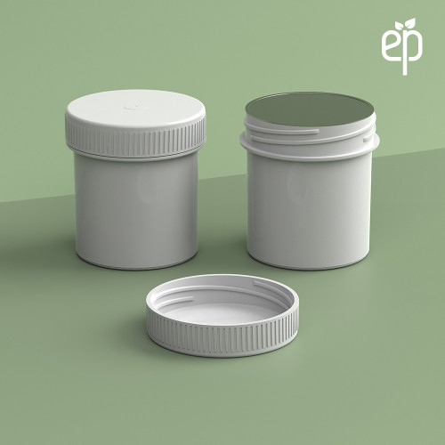 EP-4307 BioMax™ Plant-Based Containers –  Jar and Cap - 2500 Quantity