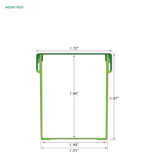 EP-4308 BioMax™ Plant-Based Containers – Jar and Cap - 2500 Quantity