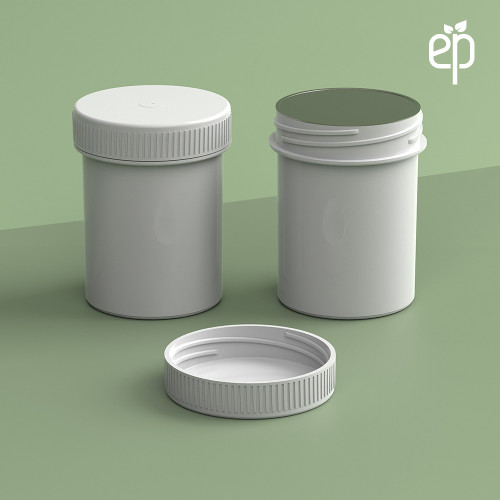 EP-4310 BioMax™ Plant-Based Containers – Jar and Cap - 2500 Quantity