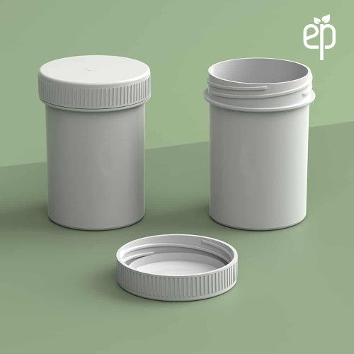 EP-4311 BioMax™ Plant-Based Containers –  Jar and Cap - 2500 Quantity