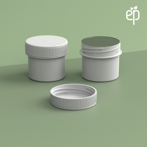 EP-3804 BioMax™ Plant-Based Containers –  Jar and Cap - 2500 Quantity