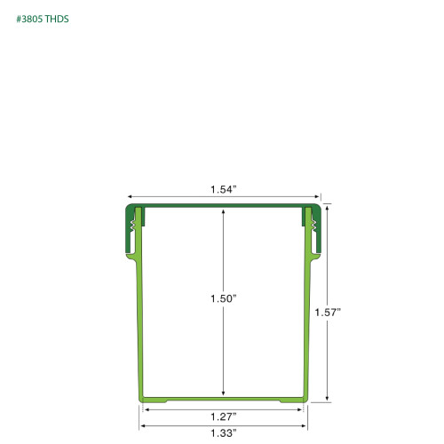 EP-3805 Plant-Based Screw Top Jar – Sustainable Container and Cap - 2500 Quantity