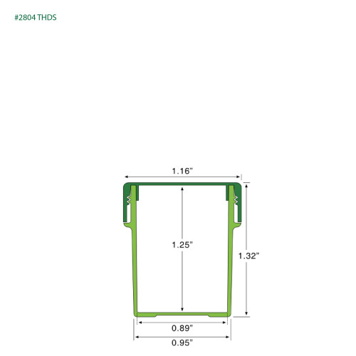 EP-2804 BioMax™ Plant-Based Containers –  Jar and Cap - 2500 Quantity