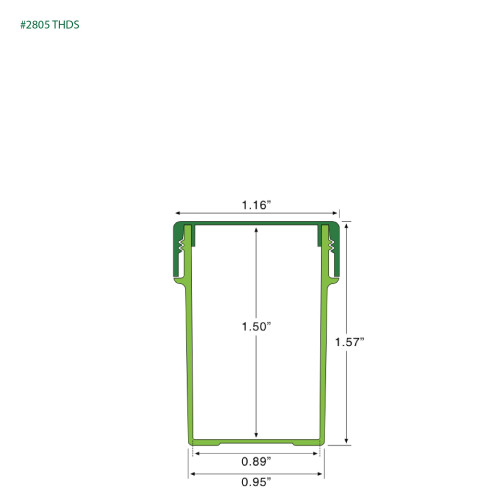 EP-2805 BioMax™ Plant-Based Containers –  Jar and Cap  - 2500 Quanti...