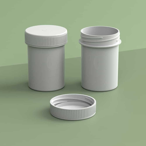 EP-3809 Plant-Based Screw Top Jar – Sustainable Container and Cap - 2500 Quantity