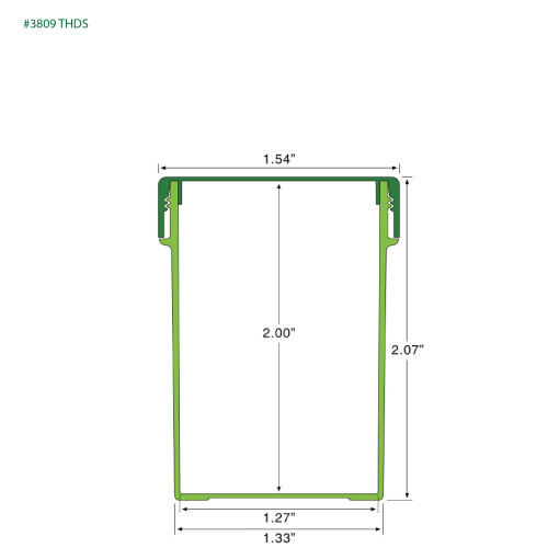EP-3809 Plant-Based Screw Top Jar – Sustainable Container and Cap - 2500 Quantity