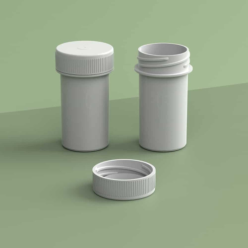EP-2808 Plant-Based Screw Top Jar – Sustainable Container and Cap - 2500 Quantity