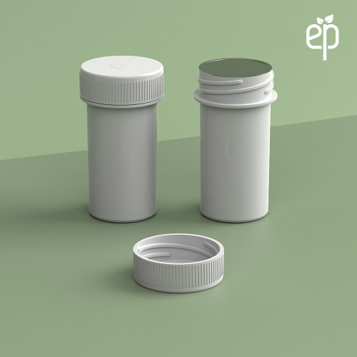 EP-2809 Plant-Based Screw Top Jar – Sustainable Container and Cap - 2500 Quantity