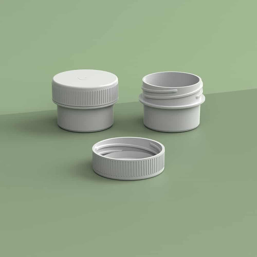 EP-3302 Plant-Based Screw Top Jar – Sustainable Container and Cap - 2500 Quantity
