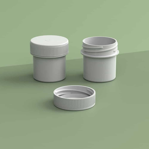 EP-3304 Plant-Based Screw Top Jar – Sustainable Container and Cap - 2500 Quantity