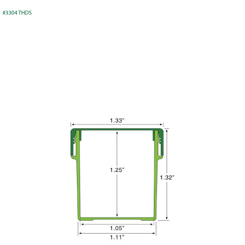 EP-3304 Plant-Based Screw Top Jar – Sustainable Container and Cap - 2500 Quantity