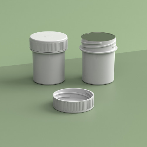 EP-3305 Plant-Based Screw Top Jar – Sustainable Container and Cap - 2500 Quantity